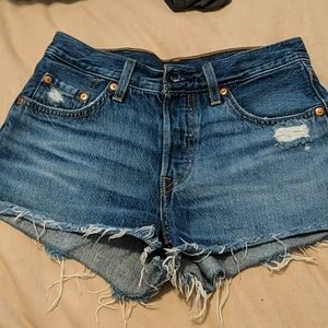 Levi's Mid-rise 501 Short Size 24